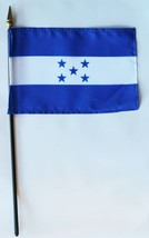 Honduras - 4"X6" Stick Flag - $3.42