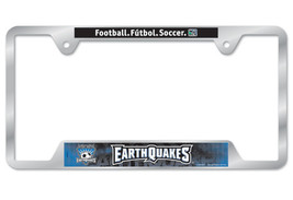 San Jose Earthquakes Metal License Plate Frame - $17.99