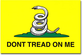 Gadsden - 4&quot; x 6&quot; Decal - $2.10