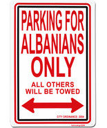 Albania Parking Sign - £9.38 GBP