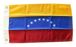 Venezuela - 12&quot;X18&quot; Nylon Flag (Civil) - £17.93 GBP