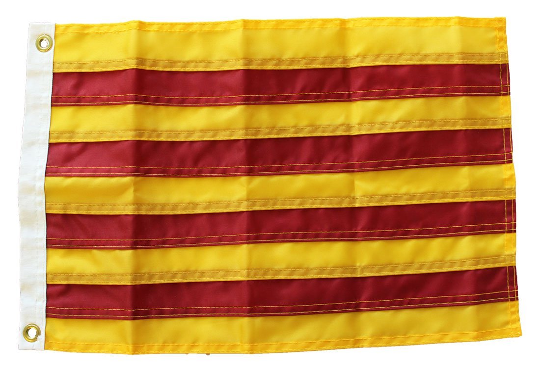 Catalonia - 12"X18" Nylon Flag - $25.20