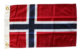 Norway - 12&quot;X18&quot; Nylon Flag - £20.14 GBP