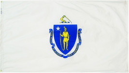 Massachusetts - 2'X3' Nylon Flag - $34.80