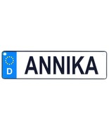 Annika - European License Plate (Germany) - £7.03 GBP