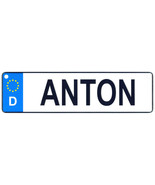 Anton - European License Plate (Germany) - £7.03 GBP