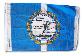 Korean War Veterans - 3&#39;X5&#39; Nylon Flag - £46.33 GBP