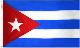 Cuba - 3&#39;X5&#39; Nylon Flag - $46.80