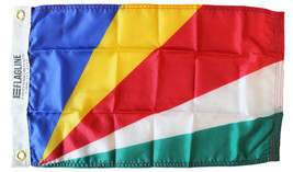 Seychelles - 12&quot;X18&quot; Nylon Flag - £17.06 GBP