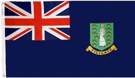 British Virgin Islands - 3&#39;X5&#39; Nylon Flag (Blue) - £55.63 GBP