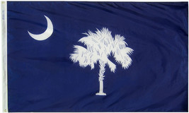 South Carolina - 5&#39;X8&#39; Nylon Flag - £93.72 GBP