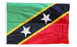 St. Kitts and Nevis - 5'X8' Nylon Flag - $132.00