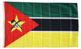 Mozambique - 3'X5' Polyester Flag - $15.60
