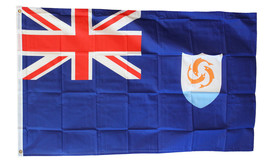 Anguilla - 3&#39;X5&#39; Polyester Flag - £12.66 GBP