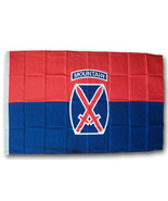 10th Mountain Division - 3&#39;X5&#39; Polyester Flag - £12.36 GBP