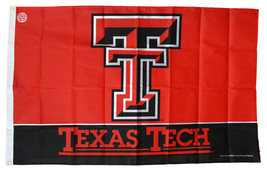 Texas Tech - 3&#39; x 5&#39; NCAA Polyester Flag - £31.02 GBP