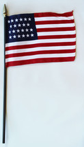 USA (23-Stars) - 4&quot;X6&quot; Stick Flag - £2.10 GBP