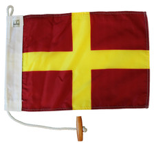 Letter R - Nautical Code Signal Nylon Flag  - £42.17 GBP