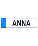 Anna - European License Plate (Germany) - £7.03 GBP