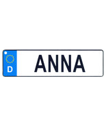 Anna - European License Plate (Germany) - £6.81 GBP