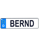 Bernd - European License Plate (Germany) - £7.03 GBP