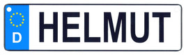 Helmut license plate thumb200