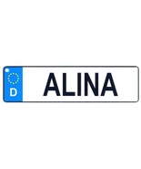 Alina - European License Plate (Germany) - £7.03 GBP