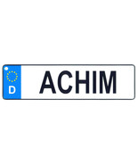 Achim - European License Plate (Germany) - £7.03 GBP