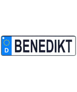Benedikt - European License Plate (Germany) - £7.03 GBP