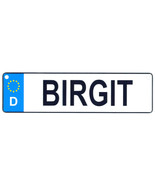 Birgit - European License Plate (Germany) - £7.03 GBP