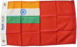 India - 12&quot;X18&quot; Nylon Flag (Red Ensign) - £17.24 GBP