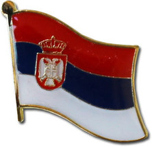 Serbia Lapel Pin (current flag) - £2.61 GBP