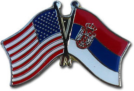 Serbia Friendship Pin - £2.61 GBP