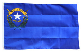 Nevada - 3&#39; x 5&#39; Heavy Duty 2-Ply Polyester Flag - £46.27 GBP