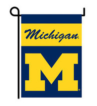 University of Michigan - 13&quot;x18&quot; 2-Sided Garden Banner - £11.46 GBP