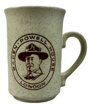 Official Boy Scouts BSA Baden Powell House of London Coffee Cup Stoneware Mug - £16.89 GBP