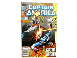 1985 Marvel Comics #305 Captain America Mark Jewlers Insert Military Newstand Ed - £19.89 GBP