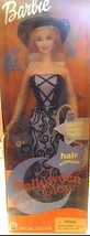 Halloween  Barbie Special Edition Glow In Dark Hair Extension 2002 Mint In Box - £42.16 GBP