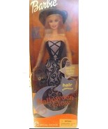 HALLOWEEN  BARBIE SPECIAL EDITION GLOW IN DARK HAIR EXTENSION 2002 MINT ... - £41.05 GBP