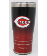 MLB Cincinnati Reds Tervis Stainless Steel Hot Cold Tumbler New - £18.65 GBP