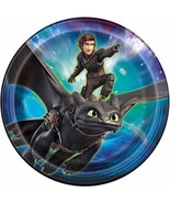 How To Train Your Dragon The Hidden World Lunch Plates Birthday Party 8 Ct - $4.95