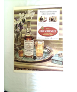 1942 Color Ad Old Schenley Straight Bourbon Whiskey - $184.10 MXN