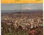 Portland Oregon Brochures 1960&#39;s It&#39;s Beautiful It&#39;s Friendly &amp; The Gray... - £17.12 GBP