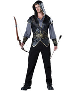 HOODED HUNTSMAN COSTUME  X-LARGE - £43.92 GBP