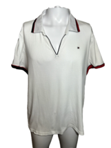 Tommy Hilfiger Women’s 2X Collared Casual Lifestyle Polo Shirt White - $20.93