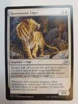 MTG Magic The Gathering Card Huntmaster Liger Creature Cat White Ikoria Lair Of - $7.67