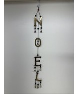 VTG Metal Hanging NOEL Decoration With Bells 29” Long - $33.62