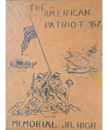 Memorial Jr. High The American Patriot Class of 1967 Yearbook - $123.27 CAD
