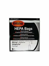 EnviroCare 12 Riccar Radiance Simplicity Synergy Style X HEPA Vacuum Cleaner Bag - £26.39 GBP
