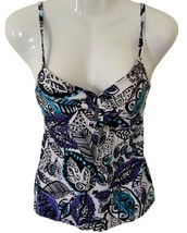 Solaris Tankini Swimsuit Womens Size S Top - $12.23